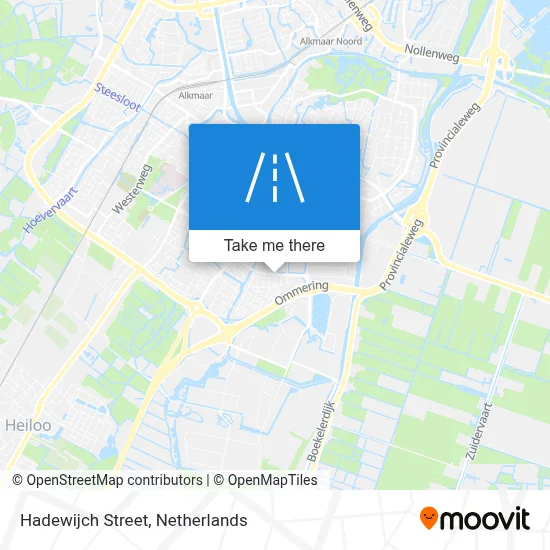 Hadewijchstraat map