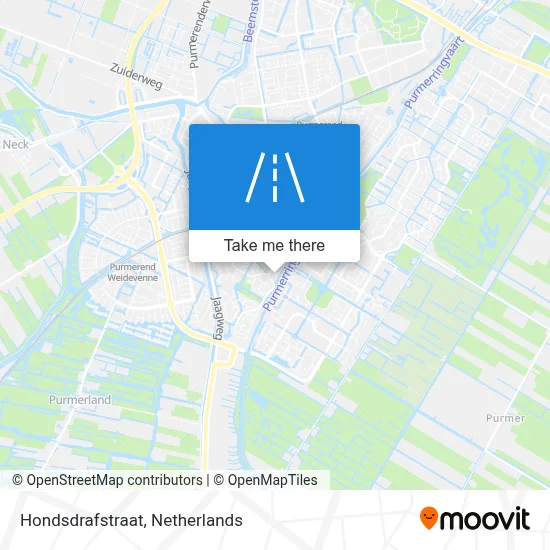 Hondsdrafstraat map