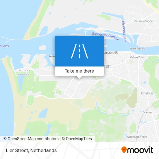 Lierstraat map