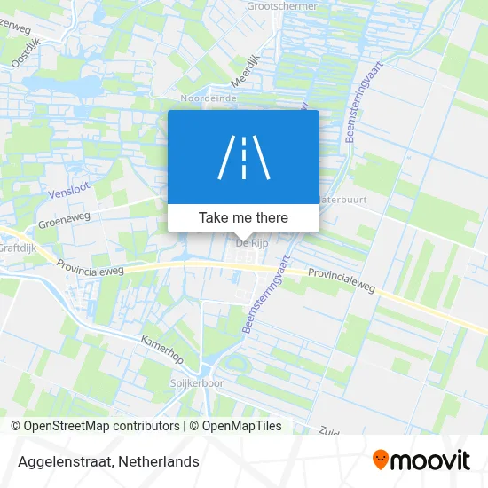Aggelenstraat map
