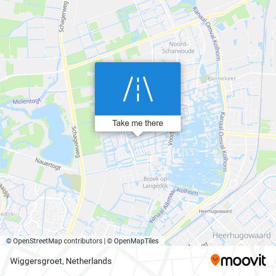 Wiggersgroet map