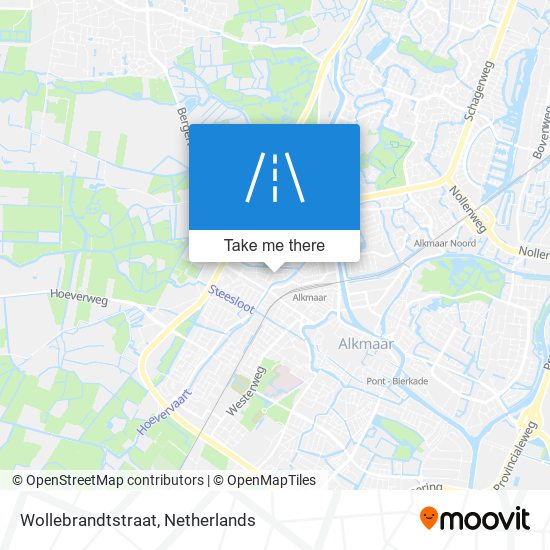 Wollebrandtstraat Karte