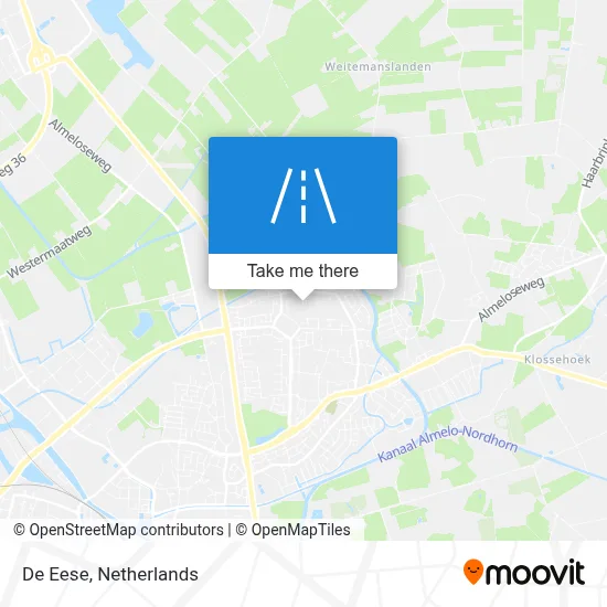 De Eese map