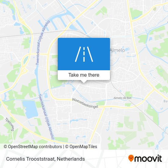 Cornelis Trooststraat map
