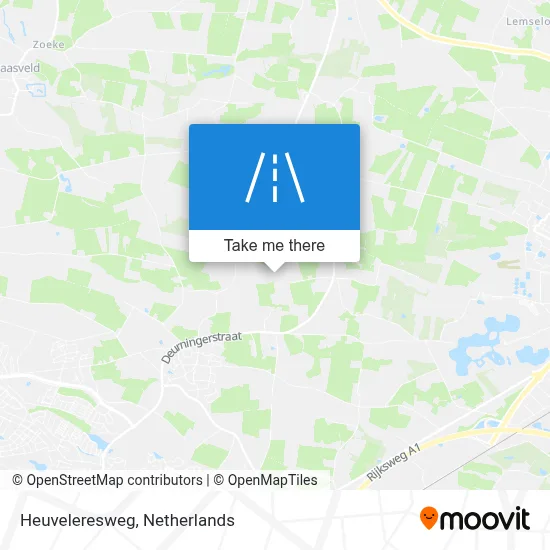 Heuveleresweg map