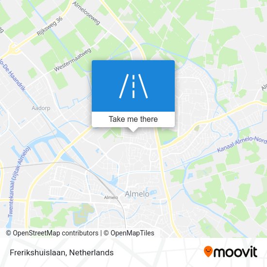 Frerikshuislaan map