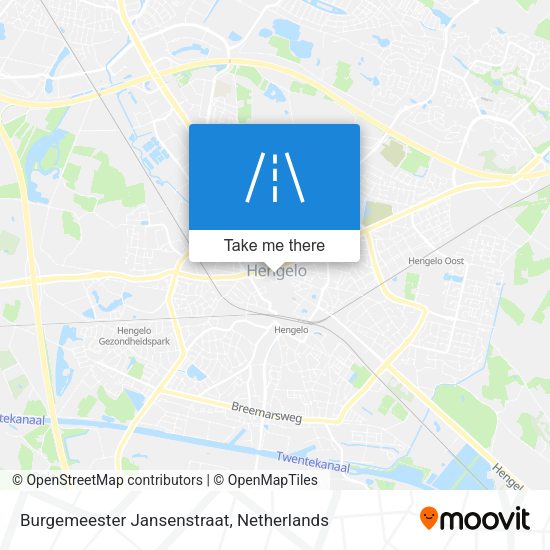 Burgemeester Jansenstraat map