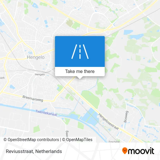 Reviusstraat map