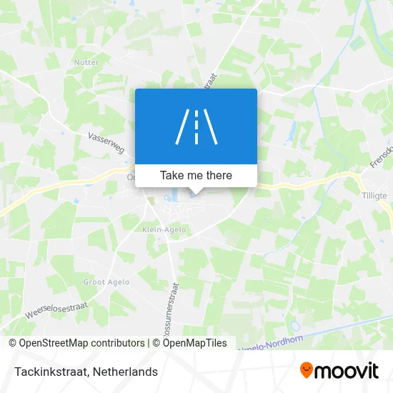 Tackinkstraat map