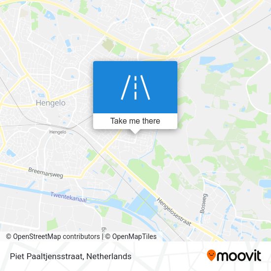 Piet Paaltjensstraat map
