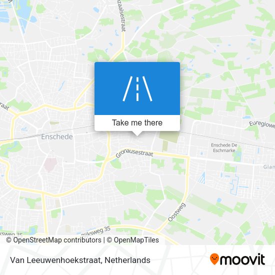 Van Leeuwenhoekstraat map