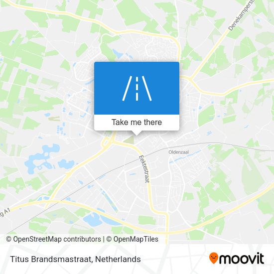 Titus Brandsmastraat map