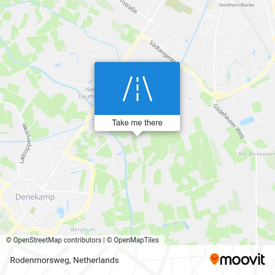 Rodenmorsweg map
