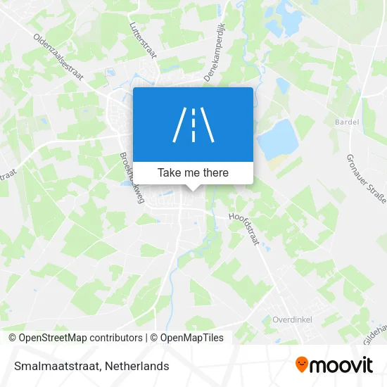 Smalmaatstraat map