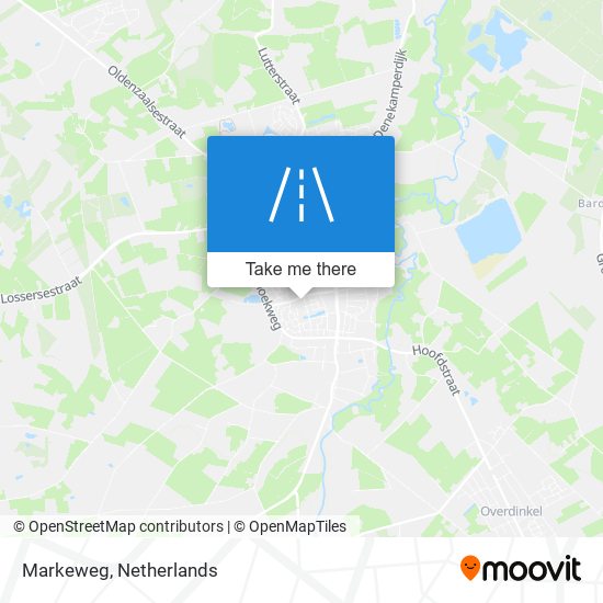 Markeweg map