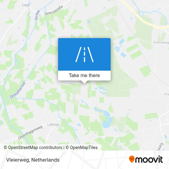 Vleierweg map