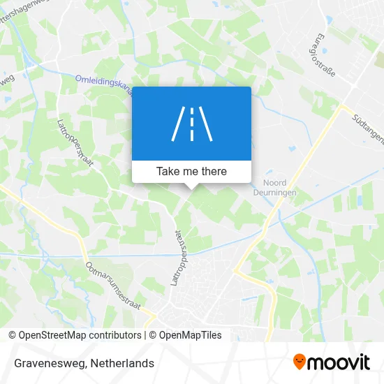 Gravenesweg map