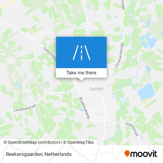 Reekersgaarden map