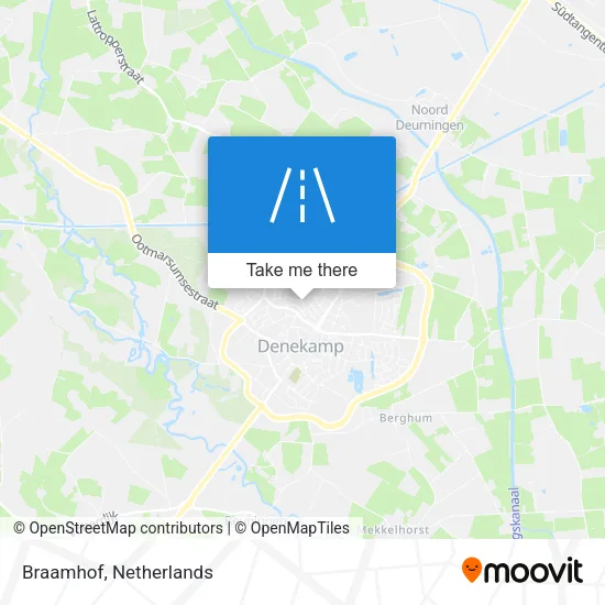 Braamhof Karte