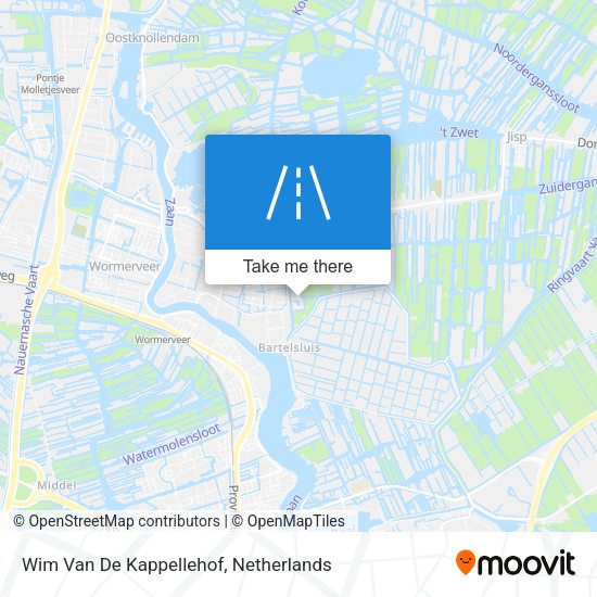 Wim Van De Kappellehof map