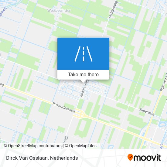 Dirck Van Osslaan map
