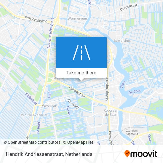 Hendrik Andriessenstraat map