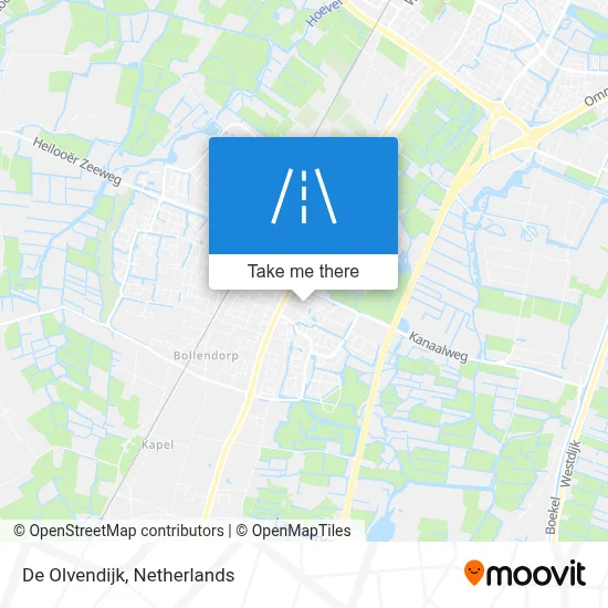 De Olvendijk map