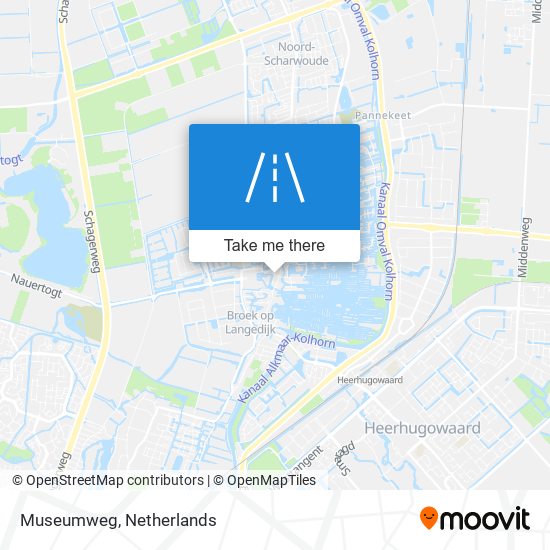 Museumweg map