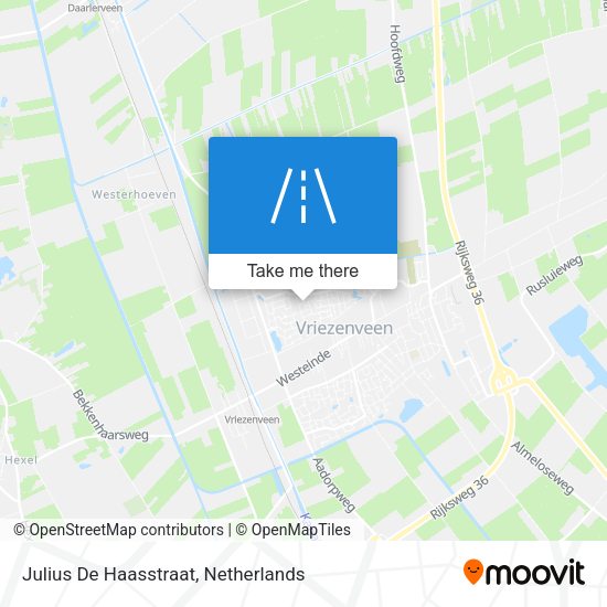 Julius De Haasstraat map