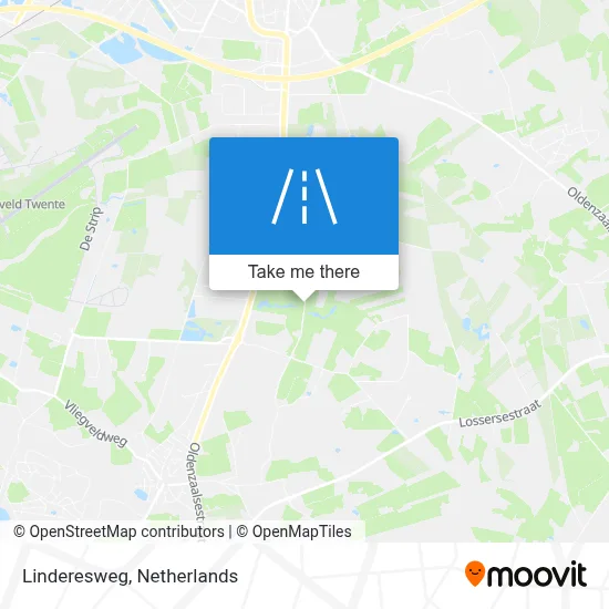 Linderesweg map