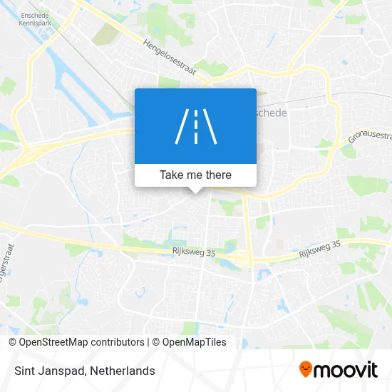 Sint Janspad map