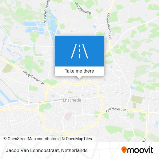 Jacob Van Lennepstraat map