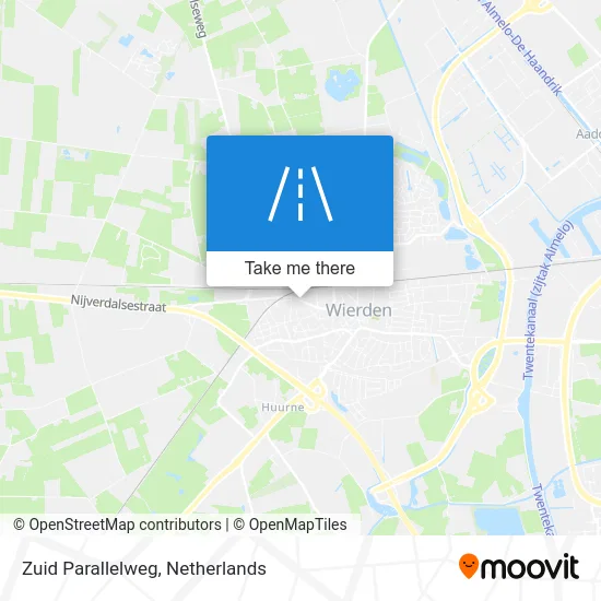 Zuid Parallelweg map