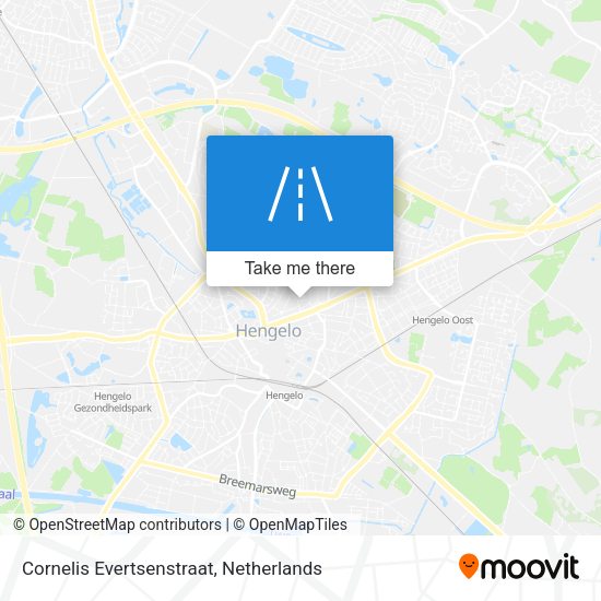Cornelis Evertsenstraat map