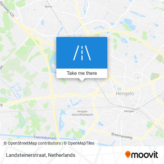 Landsteinerstraat map