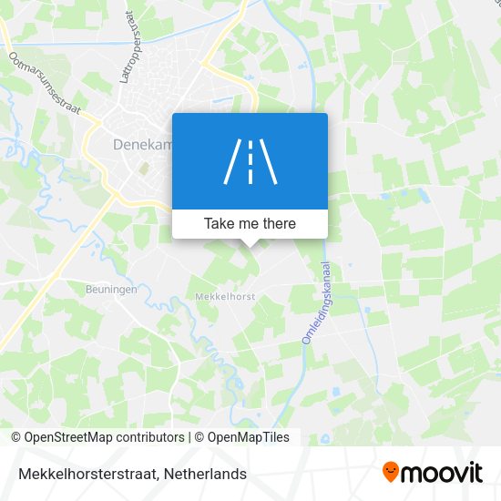 Mekkelhorsterstraat map