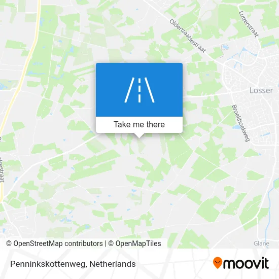 Penninkskottenweg map