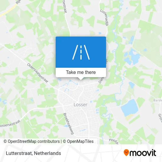 Lutterstraat map