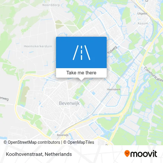 Koolhovenstraat map