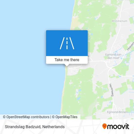 Strandslag Badzuid map