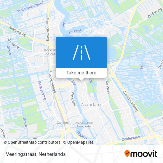 Veeringstraat map