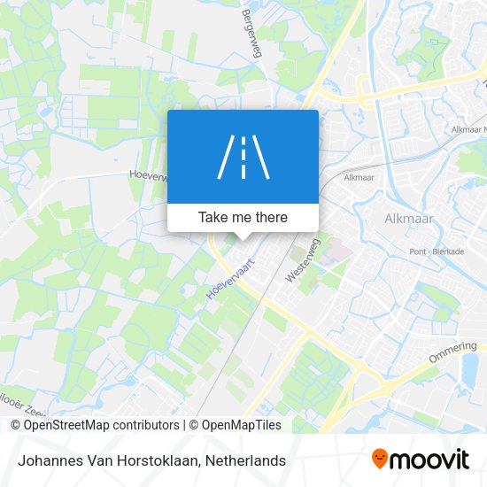 Johannes Van Horstoklaan map