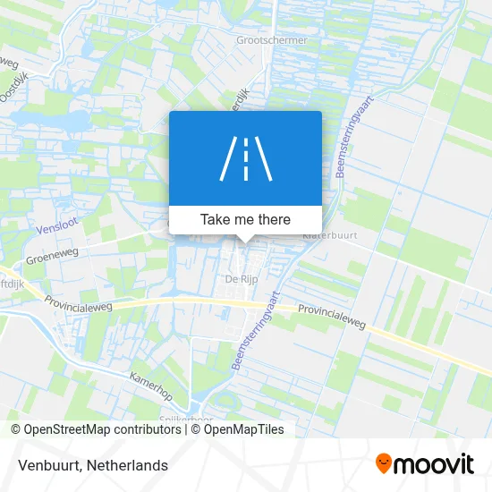 Venbuurt map