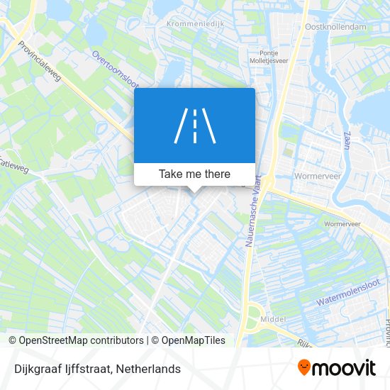 Dijkgraaf Ijffstraat map