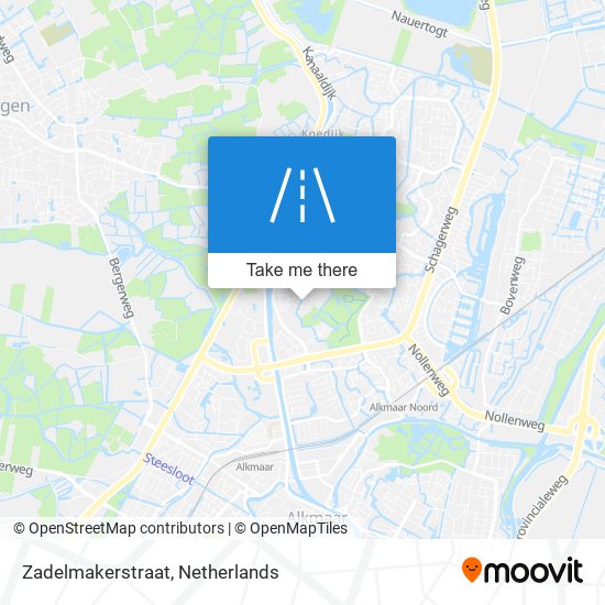 Zadelmakerstraat map