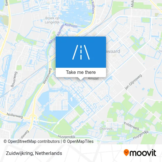 Zuidwijkring map