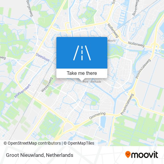 Groot Nieuwland map