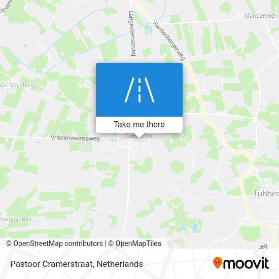 Pastoor Cramerstraat map
