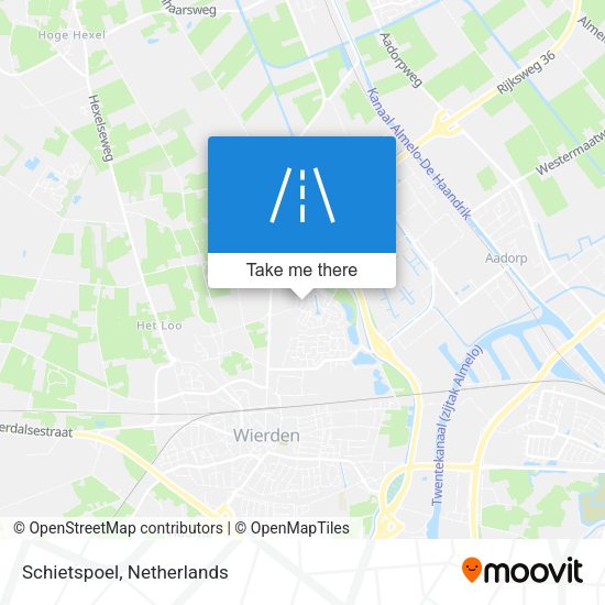 Schietspoel map