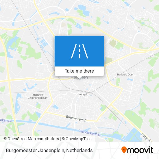 Burgemeester Jansenplein Karte